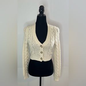 Aritzia Wilfred Free Adley Sweater (Heather Birch)